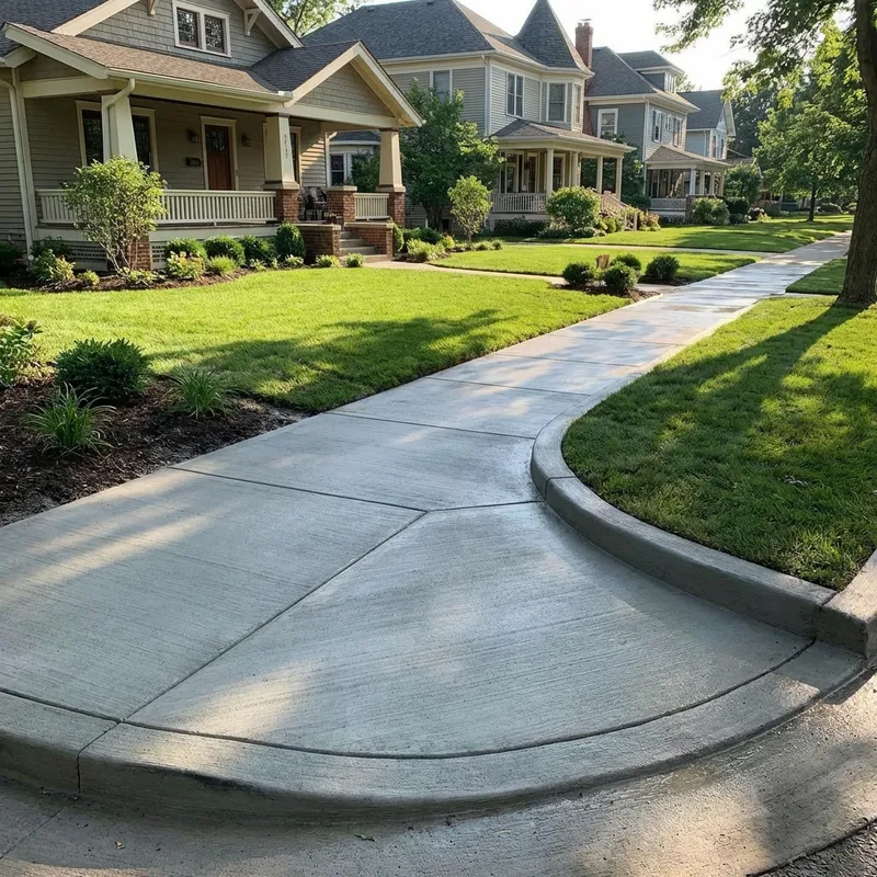Concrete sidewalk and curbing contractor in Erie, PA