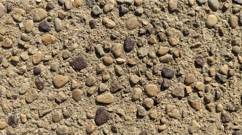 Exposed aggregate concrete finishing detail in Erie, PA